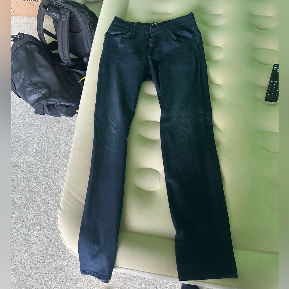 7 for mankind Men’s Dark Blue Jeans Size 31